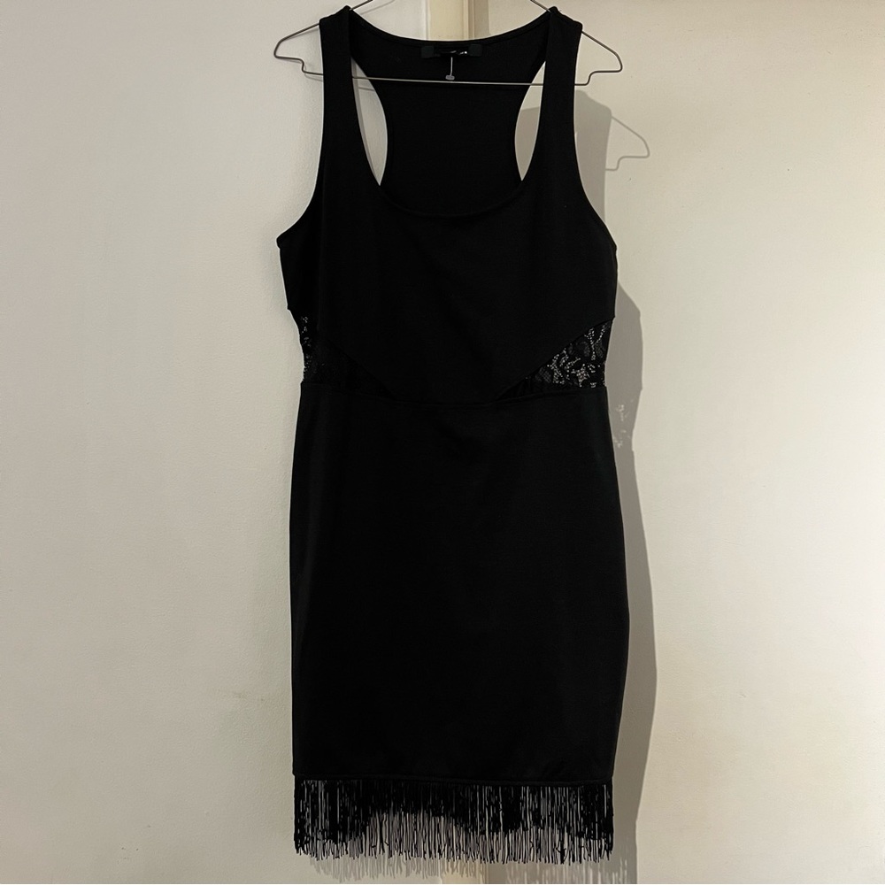 Large Black Dress